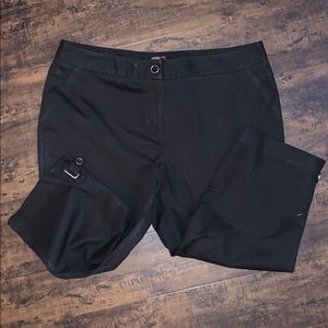 Cute Rafaella curvy black capris size 16 pants